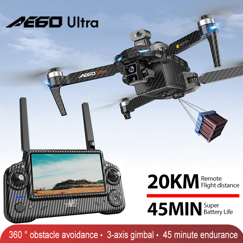 Drone Battery Balance Charger - Drone Profesional AE60 GPS Kamera 8K