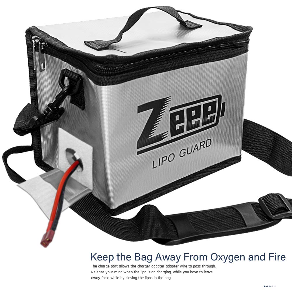 Zeee Lipo tas penyimpan batera - Drone Battery Bag ulasan dan harga
