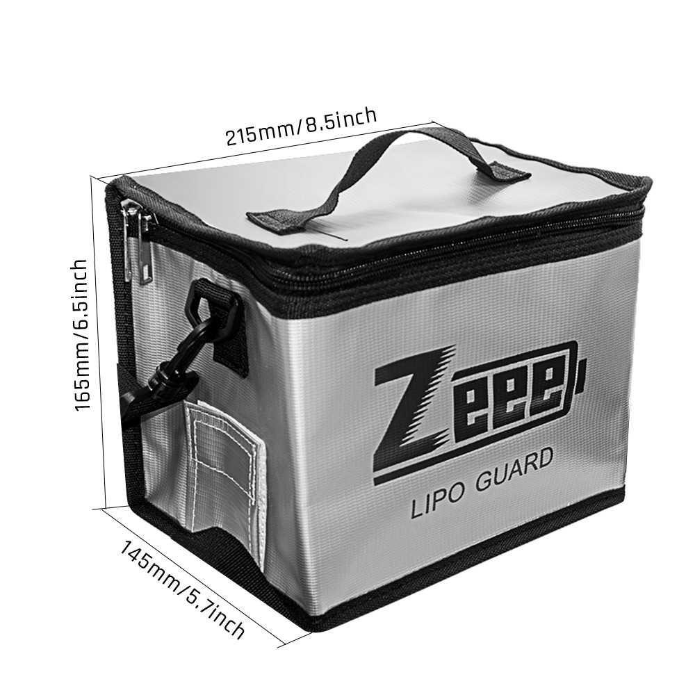 Zeee Lipo tas penyimpan batera - Drone Battery Bag ulasan dan harga